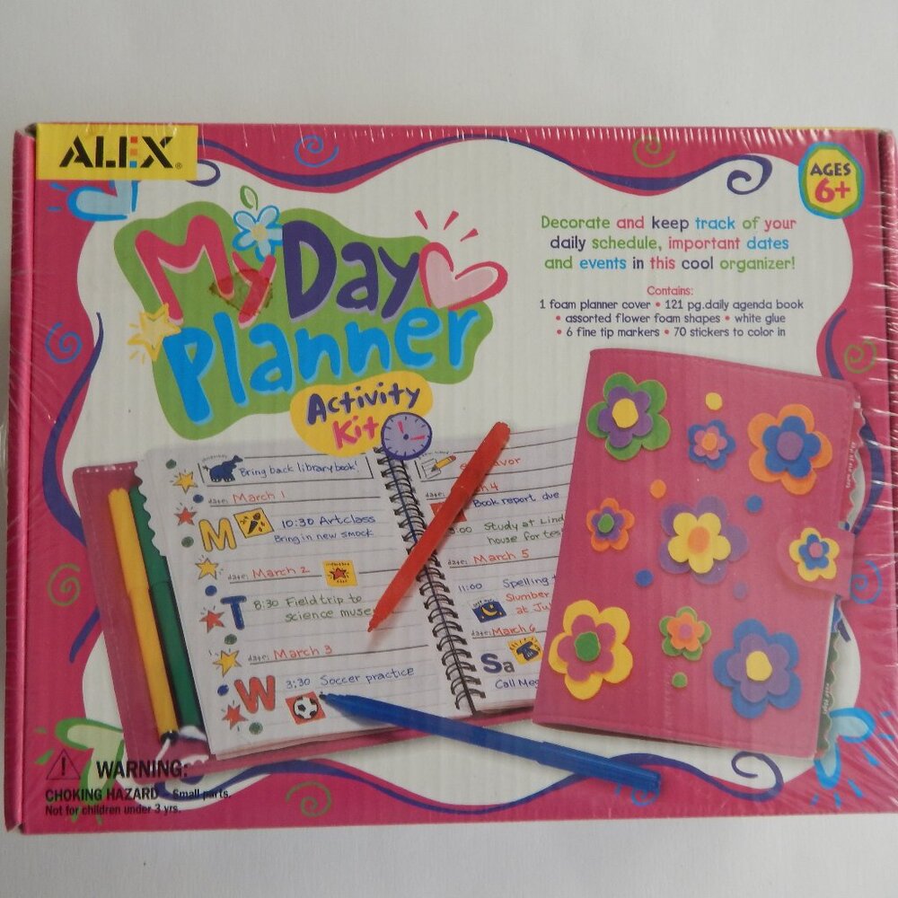 ALEX My Day Planner Activity Kit - NWT